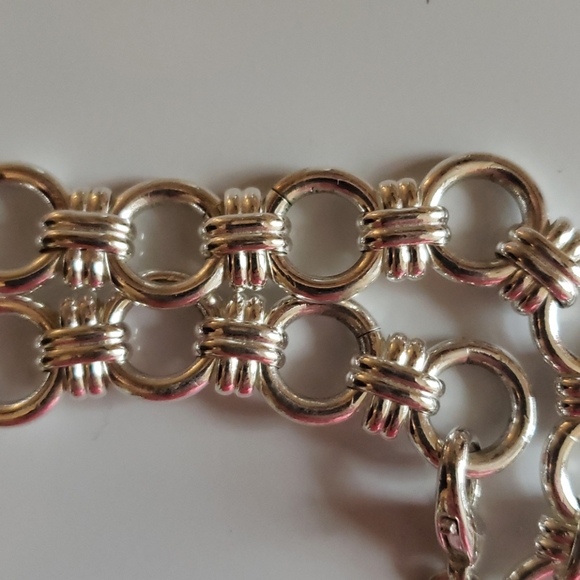 Bracelet Silver Tone - Picture 3 of 5